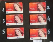 KARTA CZIPOWA / ZESTAW  DO WYBORU  /  błyszczaca / nr.6 matowa / 