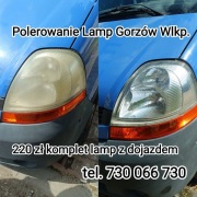 Polerowanie lamp samochodowych Gorzów Wlkp.