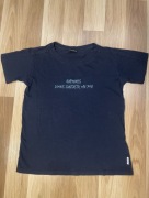 Diverse t-shirt z wyszywanym napisem XS