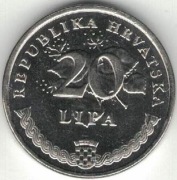 Chorwacja 20 lipa lip 2013 - 18,5 mm - nr 2