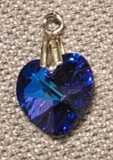 Serce zawieszka (na walentynki) Swarovski 