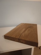 Deska do krojenia dębowa gruba 4cm. 30,5x50