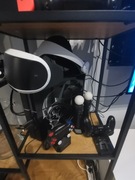 PlayStation 4 (1TB) - VR, dysk, 7 kontrolerów, gry