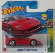 Hot Wheels Ferrari F40 Competizione Czerwone