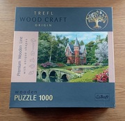 Drewniane puzzle Trefl | 1000 elementów | Wiktoriański dom | NOWE