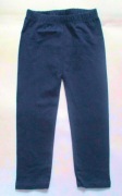 Legginsy getry leginsy długie bawełna granatowe 92