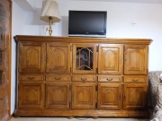 Biblioteczka dębowa