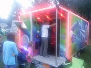 automat zarobkowy nowy mobilny laserowy labirynt 