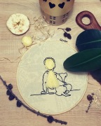 Obrazek dziewczynka z psem