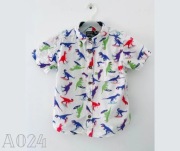 Koszula w dinozaury TU 4lata 104cm 100% bawełna bez wad A024