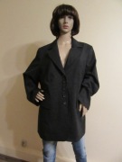 ULLA POPKEN szara marynarka żakiet damski 98% wełna _ 48