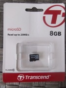 Karta pamięci Transcend 8GB TS8GUSDC10