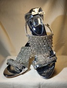 Szpilki wieczorowe, srebrne