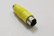 Adapter, przejściówka Mini DIN 8 PIN / RCA (cinch)