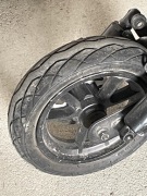 Koło tylne tył z tarcza i osią do hulajnogi Ducati Evo II