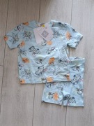 Chłopięcy komplet Stitch kolarki + koszulka rozmiar 92 NOWY