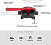 Pompa zęzowa ręczna, do łodzi jachtów statków kamperów SFDHP-G720-01