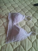 Biustonosz koronkowy miękki , top 85C