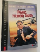 Północ Północny Zachód film dvd z książeczką Hitchcock klasyka