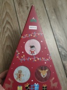 Soxo 36-40 3 pary w pudełku w kształcie choinki 