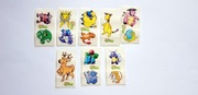 NEW POKEMON naklejki obrazki z gum