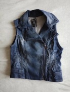 Kamizelka jeansowa r S 