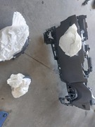 Kokpit konsola corolla e21 sedan kombi deska rozdzielcza