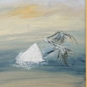 Oryginalny autorski obraz akrylowy "The journey"