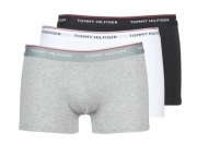 Bokserki męskie Tommy Hilfiger – 3-pak czarny / szary / biały, rozmiar XL