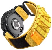 Pasek Nylonowy Garmin 26mm żółty 