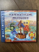 Gra edukacyjna na PC „Matematyczne Przygody” kolekcje lata 90