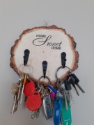 Wieszak na klucze. Home sweet home. 