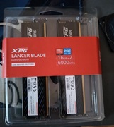 Pamięć ADATA XPG Lancer Blade, DDR5, 32 GB, 6000MHz, CL30