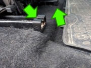 Osłona szyny fotela - Citroen C4 Picasso MK1 / Peugeot 5008 MK1