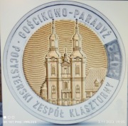 5 zł 2023r. Gościkowo-Paradyż Pocyst. Zespół Klasz