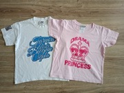 2 x Bluzka koszulka t-shirt rozm. 110/116