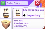 Choccybunny Box! |NAJTANIEJ SZYBKO DUŻO POLECEŃ!| Adopt Me |Roblox