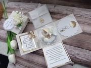 Pamiątka Pierwsza komunia Święta personalizowane 3d exploding box