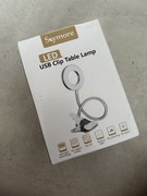 Kosmetyczna lampa LED na klipsie