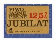 etykieta piwna - browar nr 1 Łódź