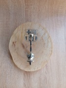 Fc Barcelona. Wieszak ścienny. Gruby plaster drzewa.