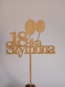 Topper. Ozdoba na tort 18 Szymona