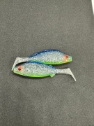 Okoń 10cm Niebieski Seledyn