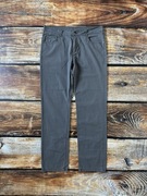 Spodnie jeansowe męskie jesienne zimowe bawełna szare rozmiar W35 M/L zima