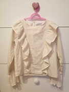 Bluzka dziewczęca ecru/złota Reserved rozmiar 104