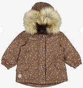 Kurtka dla dziewczynki Wheat Mathilde Tech r74 futerko kwiatki 