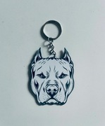 Breloczek do kluczy bulterier, pitbull, amstaff
