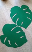 Podkładki na stół serwety monstera 2 szt 