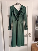 Nowa sukienka  butelkowa zieleń casual koktajlowa 