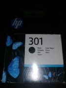 Oryginalny Tusz HP 301 czarny do maja 2027r